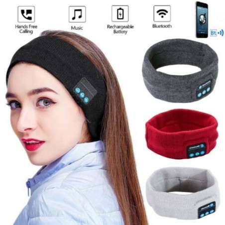 Opaska sportowa Bluetooth - słuchawki stereo - bezprzewodoweSłuchawki