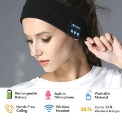 Opaska sportowa Bluetooth - słuchawki stereo - bezprzewodoweSłuchawki