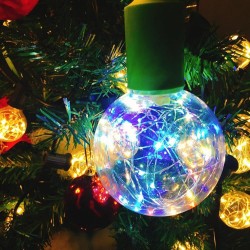 E27 1,7W - żarówka LED RGB - ściemnialna - dekoracja świątecznaE27