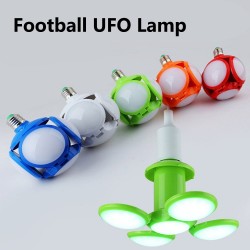 40W E27 - 220V 110V - RGB - LED - foldable bulb - football UFO lampE27