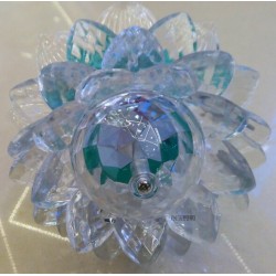 3W - E27 - kryształowa żarówka LED - kwiat lotosuŚwiatła