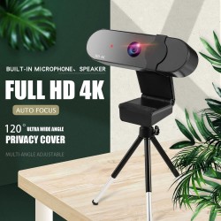 Kamera internetowa HD 4K 2K - 1080P - PC - komputer - autofokus - USB - mikrofonWideo