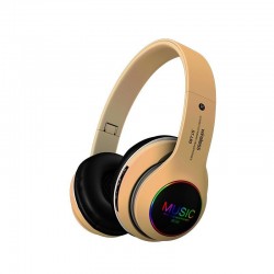 Zestaw słuchawkowy Bluetooth - redukcja szumów - słuchawki bezprzewodowe - LEDSłuchawki