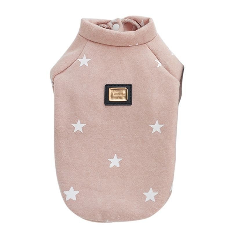 Star pattern - warm dogs / cats vestClothing & shoes