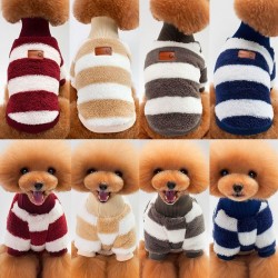 Winter sweater for dogs / cats - stripes designClothing & shoes