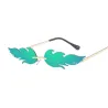 Sexy - okulary przeciwsłoneczne w stylu vintage - płomienie ogniaOkulary Przeciwsłoneczne