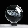 Solar figurines - 3D planets model - crystal ball - desk decorationDecoration