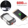 Przenośna latarnia - lampa kempingowa / namiotowa - ściemniana - awaryjny power bank - wodoodporna - 6000mAhNarzędzia