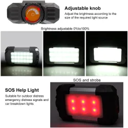Przenośna latarnia - lampa kempingowa / namiotowa - ściemniana - awaryjny power bank - wodoodporna - 6000mAhNarzędzia