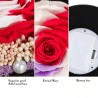 Zakonserwowana wieczna róża - szklane pudełko ze światłem - prezent na Walentynki / ślubWalentynki