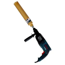 Diamond core bit - electric drill adapter - SDS Plus M22 - round - square - triangleBits & drills