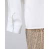 Cekinowa koszula z długim rękawem i błyszczące spodnie z brokatem - kompletBluzki & Koszulki
