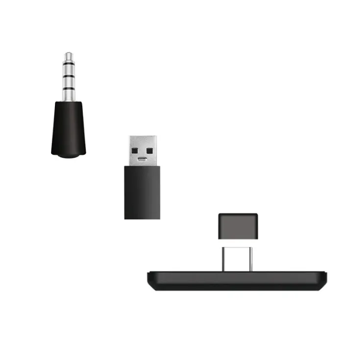 Bezprzewodowy - Bluetooth - USB-C - adapter - odbiornik audio - nadajnik - konwerter dla Nintendo Switch - PS4 - PCSwitch