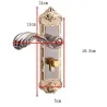 Vintage door handles with security lock - 2 pieces setFurniture