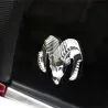 3D ram head - metal emblem - car stickerStickers