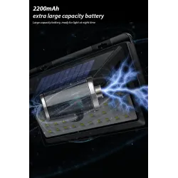 Lampa solarna LED - zewnętrzna - czujnik ruchu - ścienna - wodoodporna - 34 LEDOświetlenia słonecznego
