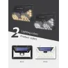 Lampa solarna LED - zewnętrzna - czujnik ruchu - ścienna - wodoodporna - 34 LEDOświetlenia słonecznego