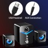 Computer speaker set - Bluetooth 5.0 - USB - stereo sound - bassBluetooth speakers