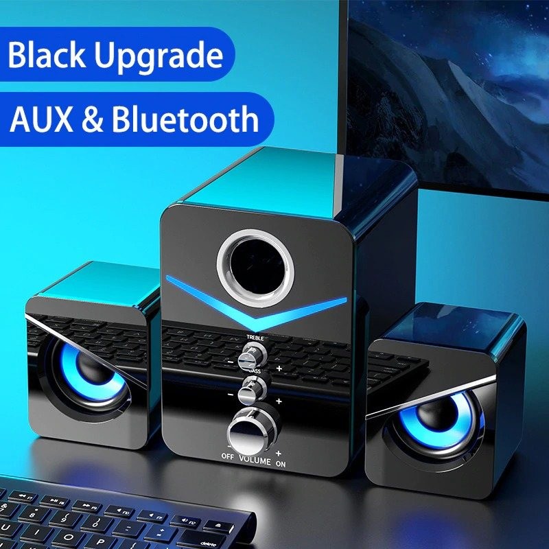 Computer speaker set - Bluetooth 5.0 - USB - stereo sound - bassBluetooth speakers Computer speaker set - Bluetooth 5.0 - USB - stereo sound - bassBluetooth speakers