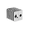 N35 - magnes neodymowy - mocny blok - z otworem 4mm - 20 * 10 * 3mm - 5 - 100 sztukN35