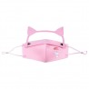 Mouth / face protective mask - detachable eye shield with cat ears - reusable - for kidsMouth masks