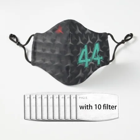 Ochronna maska na usta / twarz - Filtry PM2,5 - wielokrotnego użytku - Formuła 1Maski na usta