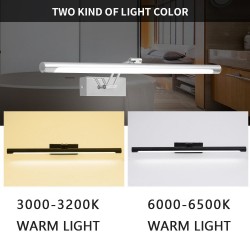 Łazienka - sypialnia - oświetlenie lustra LED - lampa wodoodporna - 8W - 12W - AC 90-260V - 40cm - 55cmKinkiety