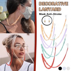 Multifunction cotton chain - holder for glasses / face masks - decorative lanyard