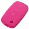 Silicone car key cover - Volkswagen Golf Bora Jetta POLO Passat - Skoda Superb Octavia Fabia - Seat Ibiza LeonKeys