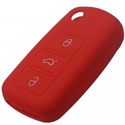 Silicone car key cover - Volkswagen Golf Bora Jetta POLO Passat - Skoda Superb Octavia Fabia - Seat Ibiza LeonKeys