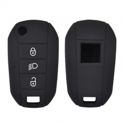 Silicone key fob cover case - Peugeot - 3008 - 208 - 308 - RCZ - 508 - 408Keys