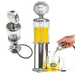 Alcohol liquor dispenser - gas pump designDrinkware