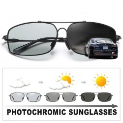 Photochromic metal sunglasses - polarized - day / night driving - UV 400Sunglasses