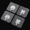 Strong transparent wall hooks - reusable - self adhesive - waterproof - 10 piecesKitchen