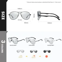 Classic sunglasses - photochromic - polarized - anti-glare - safe for night driving - UV400Sunglasses