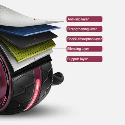 Rolka ABS - kółko - trener mięśni brzucha - mata pod kolanaSprzęt