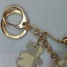Leather bear keychain - with tasselsKeyrings