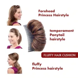 Synthetic hair - invisible volumising pad - comb with wigWigs