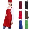 Kitchen / work apron - with adjustable straps / pocket - restaurant / chefKitchen