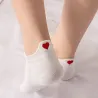 Short socks - ankle length - with a heart - unisexLingerie