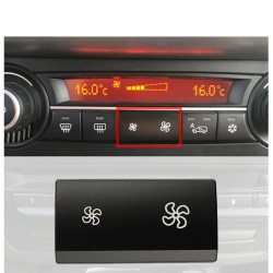 Nasadka przycisku wentylatora - włącznik klimatyzacji - dla BMW X5 E70 X6 E71Części wewnętrzne