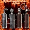 Metalowa zapalniczka z brelokiemZapalniczki