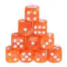 Kości do gry planszowej - akrylowe wielościenne - 10 sztukPuzzle & gry