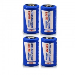 Bateria litowa Cr2 880mah - ładowalna - LiFePO4 - 4 - 12 sztukBaterii