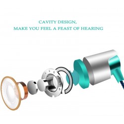 M&J J7 - earphones - with microphone - super bassEar- & Headphones
