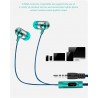 M&J J7 - earphones - with microphone - super bassEar- & Headphones
