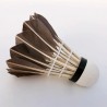 Lotki do badmintona - biało-czarne pióro gęsi - 6 - 12 sztukBadminton