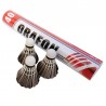 Lotki do badmintona - biało-czarne pióro gęsi - 6 - 12 sztukBadminton