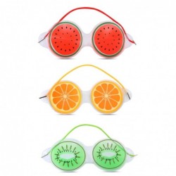 Żelowa maska na oczy - kompres - usuwanie zmęczenia / worków pod oczami - kształt owocówMasaż