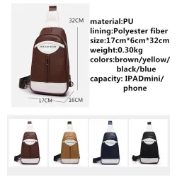 Modny plecak - skórzana torebka typu crossbodyTorebki